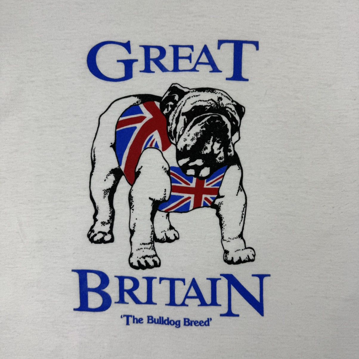 Vintage Vintage 80’s Great Britain The Bulldog Breed Graphic T-shirt Size US M / EU 48-50 / 2 - 6 Thumbnail
