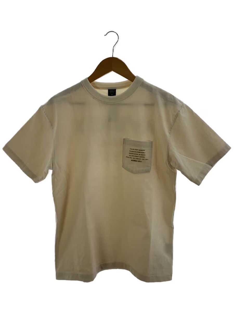 Avirex Avirex Cotton T-Shirt Beige Size US M / EU 48-50 / 2 - 1 Thumbnail