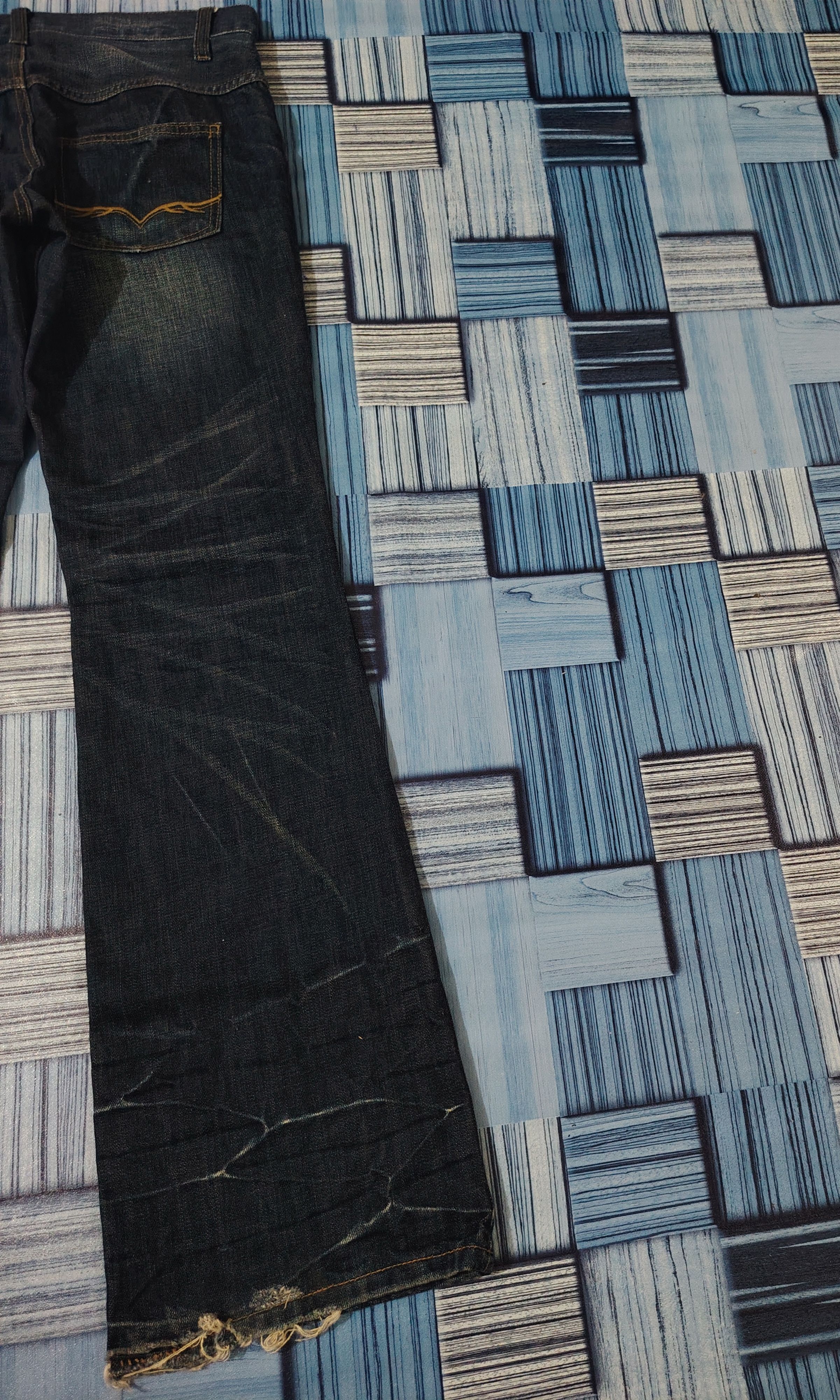 GOSTAR DE FUGA Denim Rusty Bootcut Fuga Japan Flared Jeans I6W9 Style Size US 29 - 13 Thumbnail