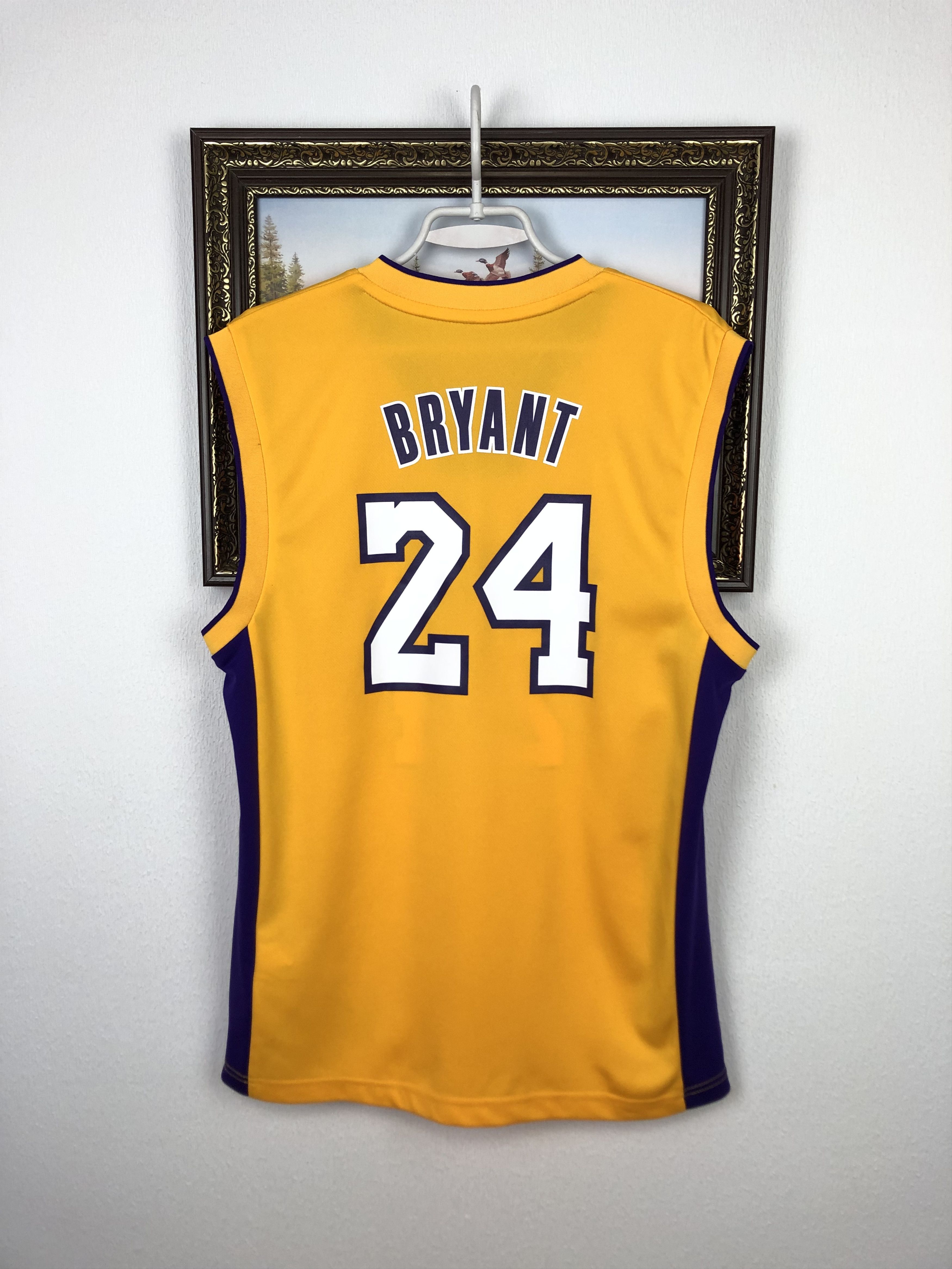 Adidas Adidas Los Angeles Lakers Bryant Yellow NBA Jersey Tee Size US S / EU 44-46 / 1 - 12 Thumbnail