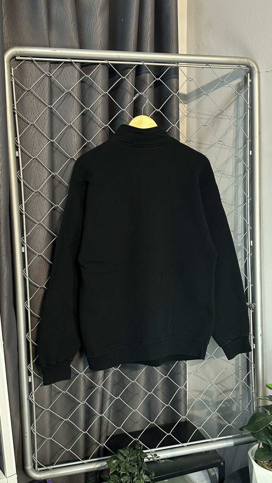 Fruit Of The Loom Vintage DISK UFO Pixel Art Halfzipper Heavyweight Size US L / EU 52-54 / 3 - 5 Thumbnail