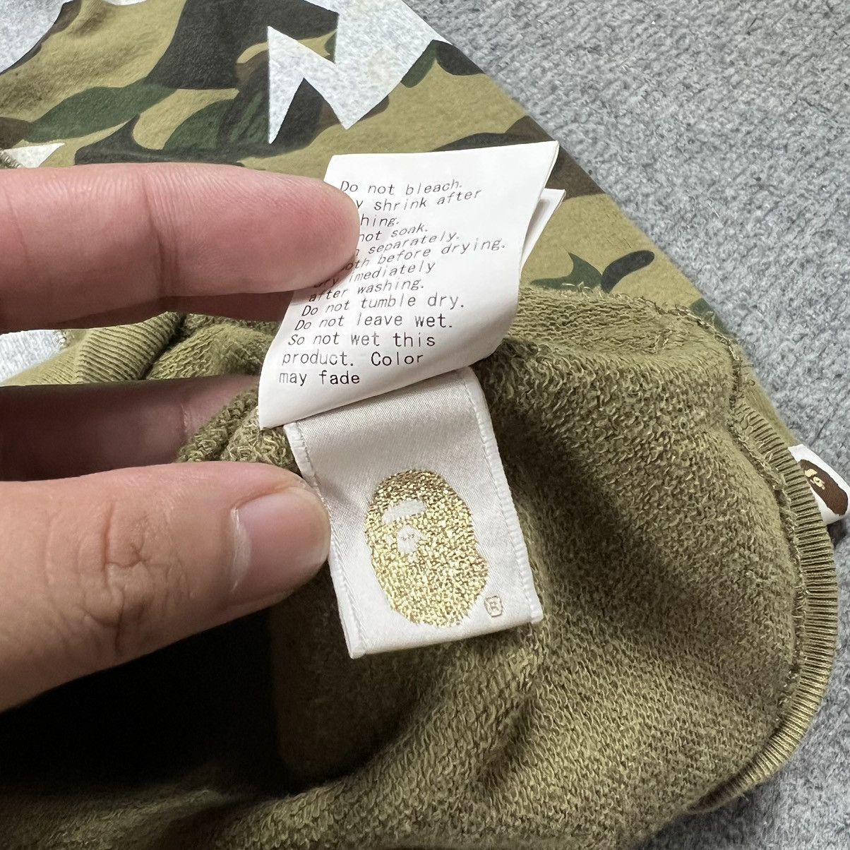 Bape × Nigo A BATHING APE STAR 1st CAMO GREEN Size US L / EU 52-54 / 3 - 8 Thumbnail