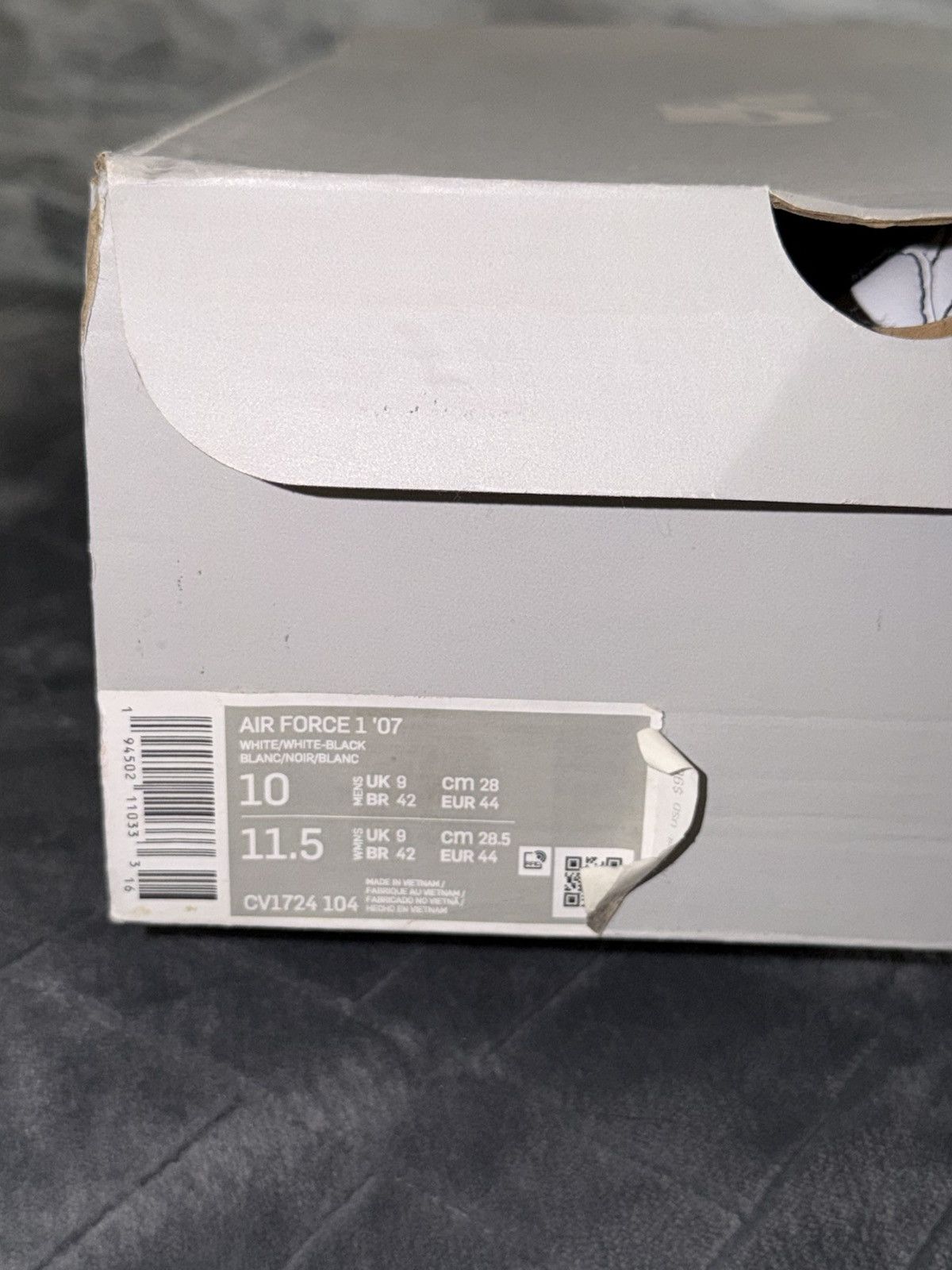Nike air force one 07’ outline Size US 10 / EU 43 - 8 Thumbnail