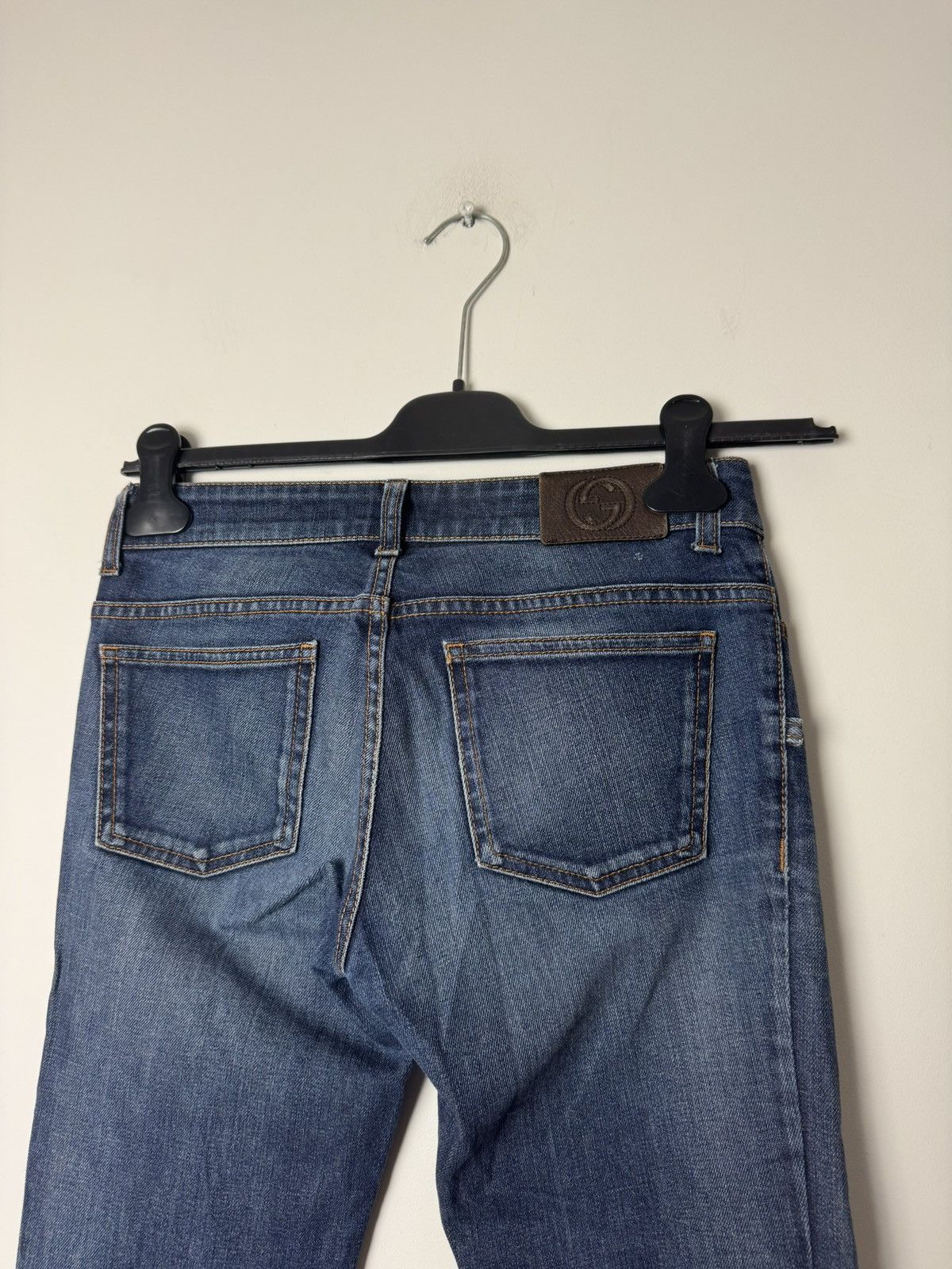 Gucci Gucci Vintage Slim Denim Jeans Made in Italy Dark Wash Size 26" / US 2 / IT 38 - 10 Thumbnail