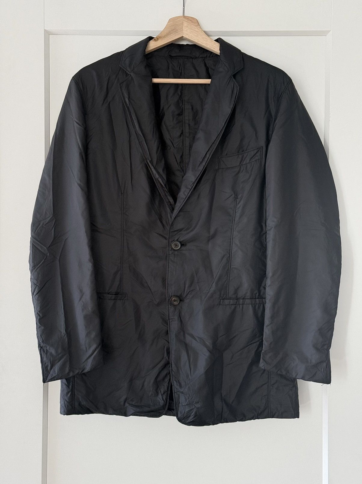 Jil Sander Jil Sander (Raf Simon era) Black Nylon Jacket Size US S / EU 44-46 / 1 - 1 Thumbnail