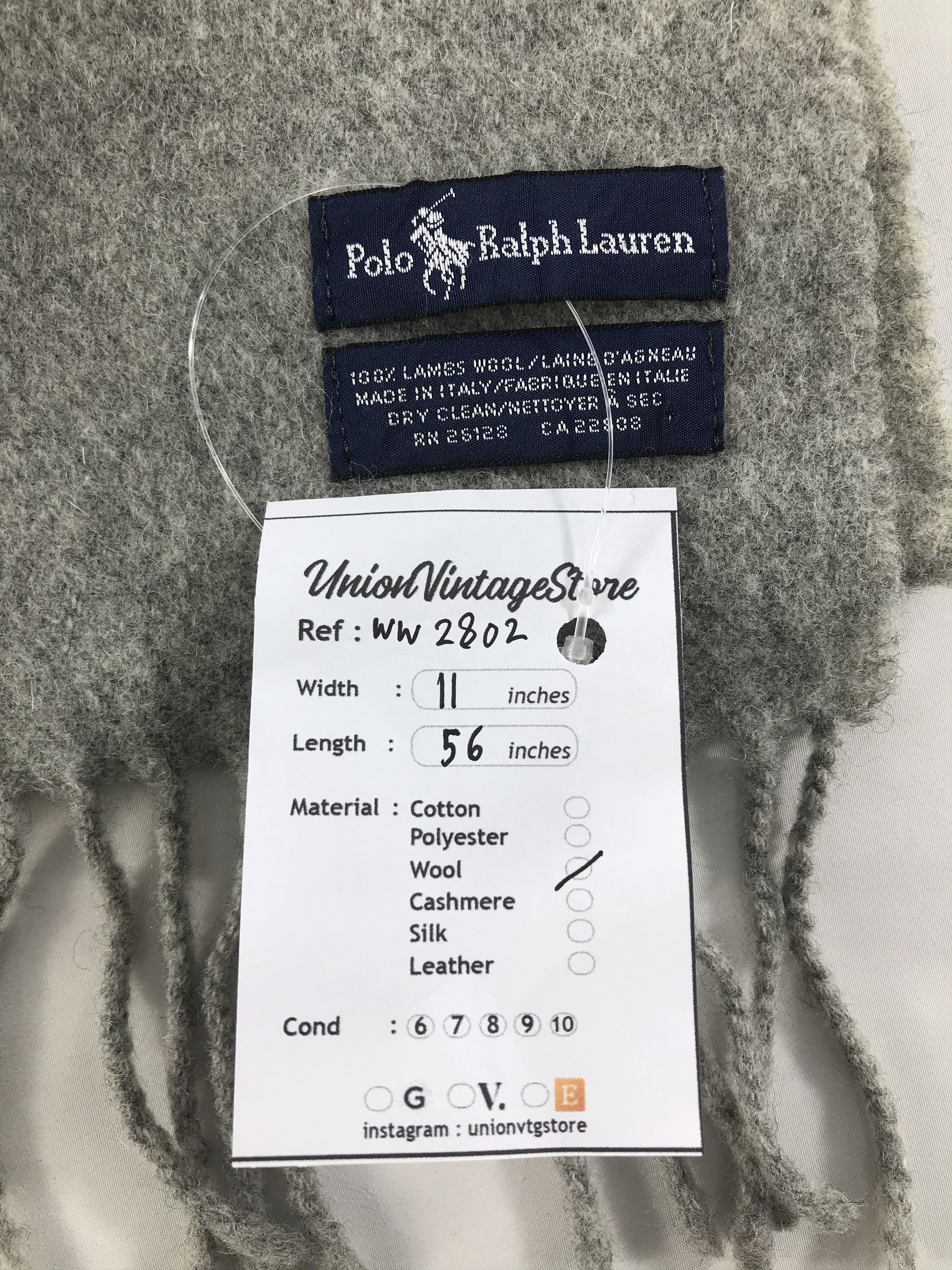 Polo Ralph Lauren × Vintage Polo Ralph Lauren Scarf / Muffler / Neckwear - WW2802 Size ONE SIZE - 5 Thumbnail