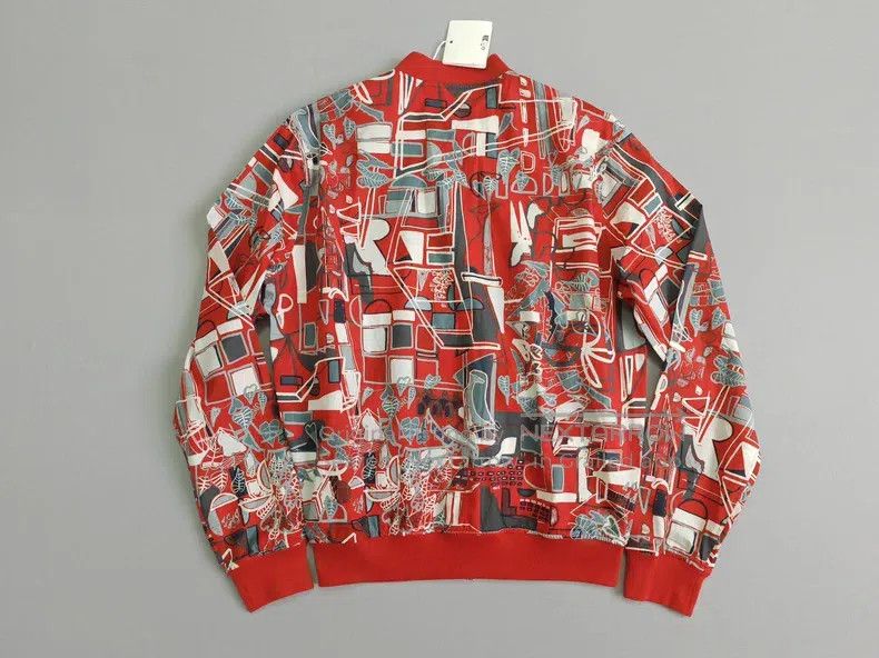 Hermes Hermes size 39 Men's thin jacket, brick red color Size US L / EU 52-54 / 3 - 7 Thumbnail