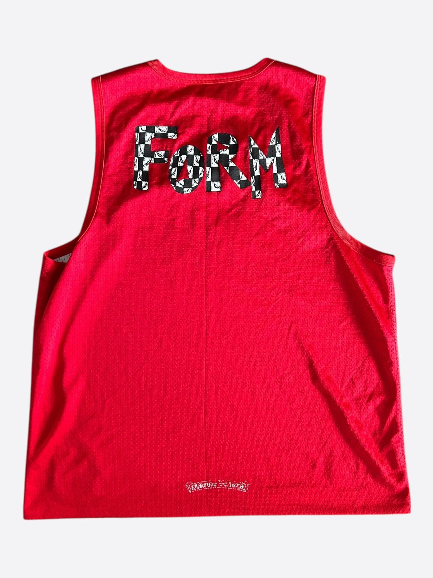 Chrome Hearts Matty Boy Red & White Team Form Reversible Mesh Jersey Size US M / EU 48-50 / 2 - 3 Thumbnail
