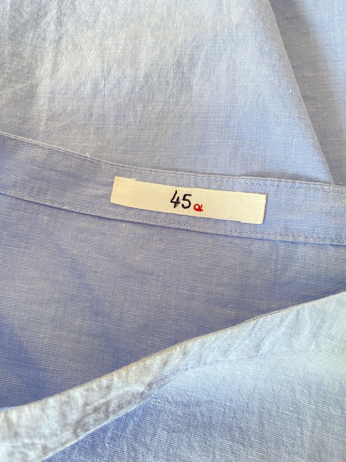 45rpm 45rpm Women Casual Light Blue Puff Sleeve Top Size L / US 10 / IT 46 - 3 Thumbnail