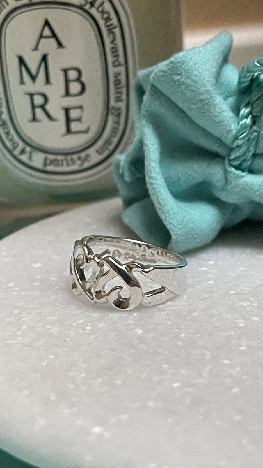 Tiffany & Co. TIFFANY & Co. Picasso Triple Heart Silver Ring Size 5.25NEW Size ONE SIZE - 15 Thumbnail