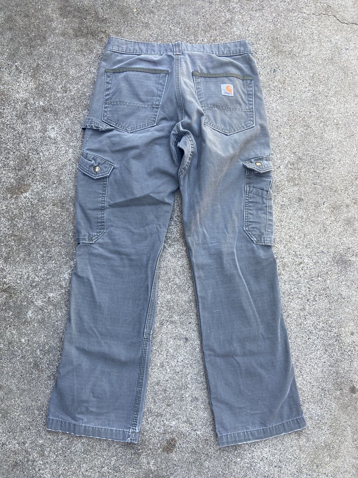 Carhartt Vintage Carhartt Work Pants Sun Faded Cargo Double Knee Size US 30 / EU 46 - 2 Thumbnail