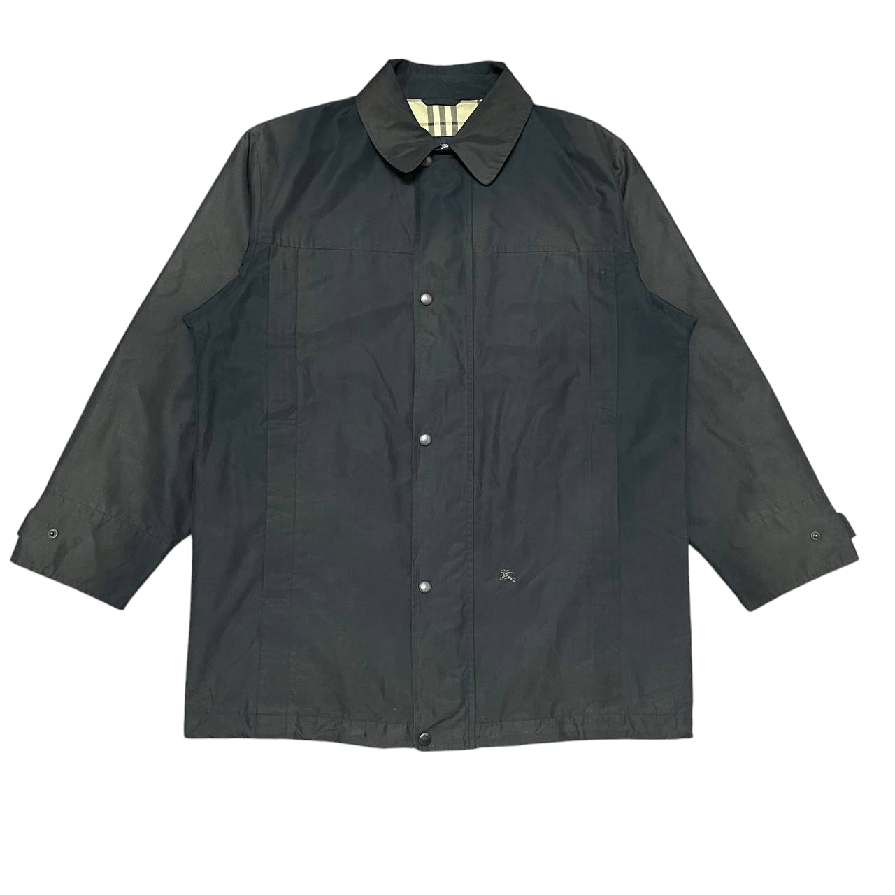 Burberry Vintage Burberry London Nova Check Sunfaded Trench Coat Size US L / EU 52-54 / 3 - 2 Thumbnail