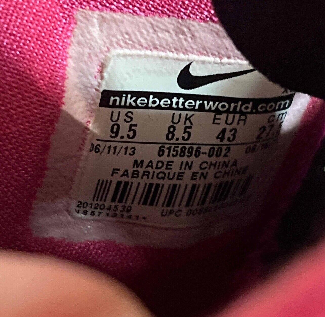 Nike Size 9.5 - Nike Zoom Hyperfuse 2013 Black and Pink Size US 9.5 / EU 42-43 - 6 Thumbnail