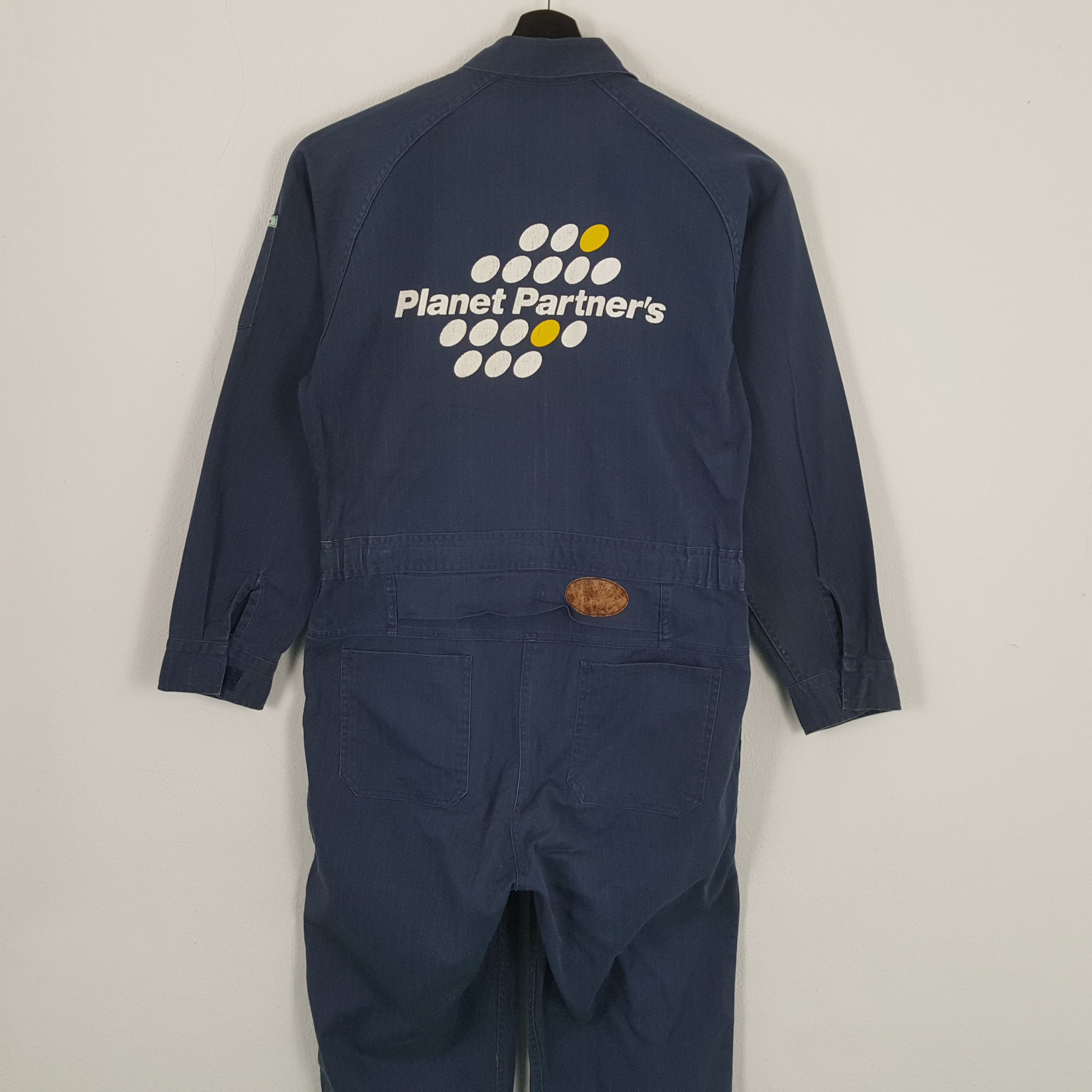 Japanese Brand × Vintage PLANET PARTNER Workwear Style Coverall Jacket Size US L / EU 52-54 / 3 - 2 Thumbnail