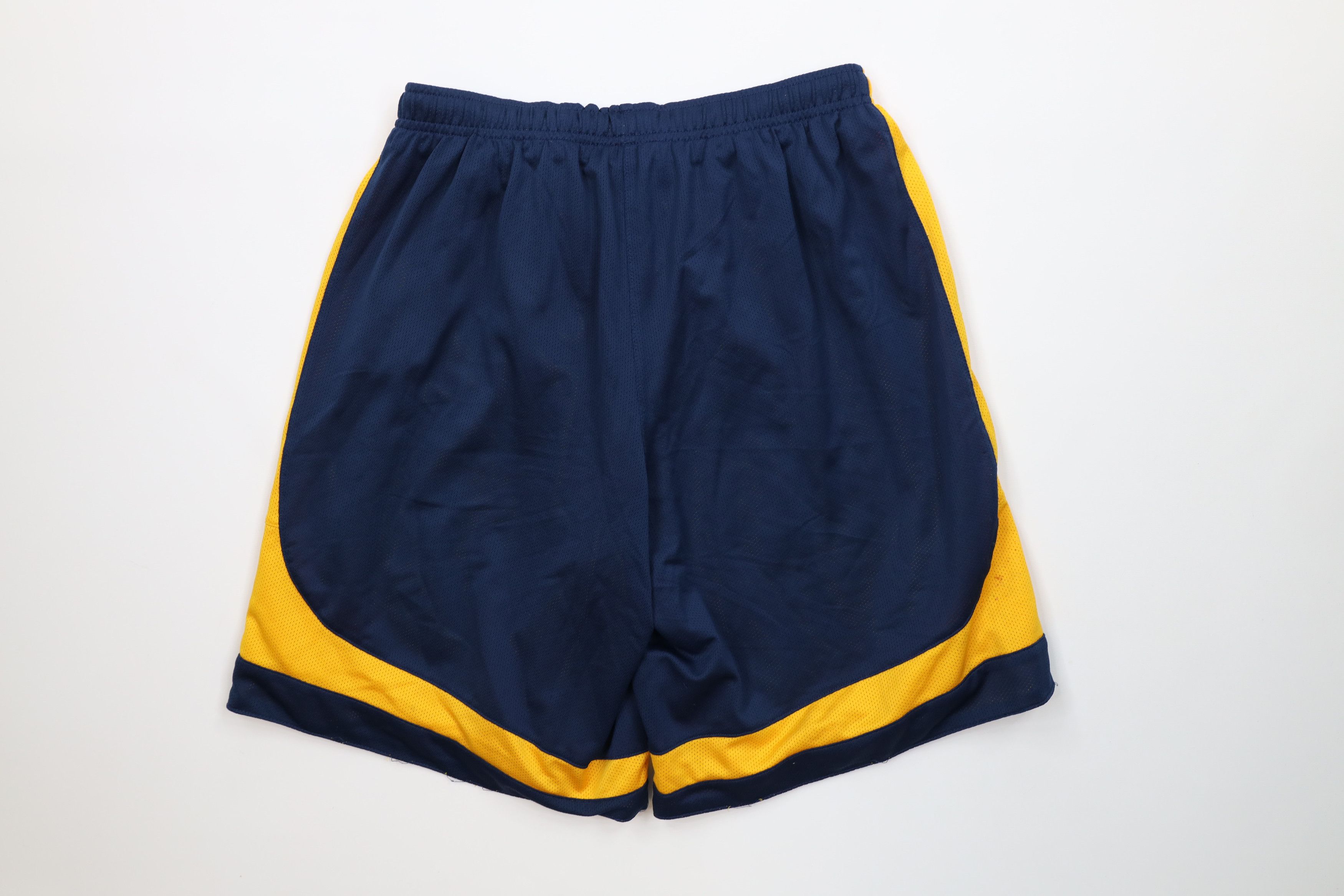Nike Vintage 90s Y2K Nike Basketball Swoosh Above Knee Shorts Size US 32 / EU 48 - 9 Thumbnail
