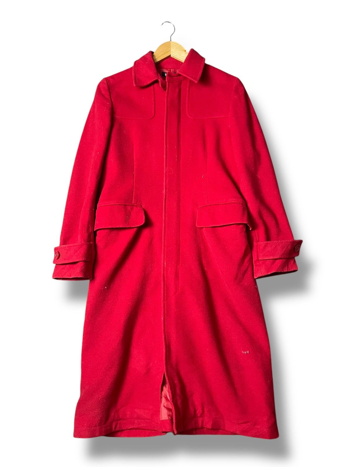 Japanese Brand × Vintage Neat-Neat Brand Long Wool Coat (100) Size US XXS / EU 40 - 1 Thumbnail