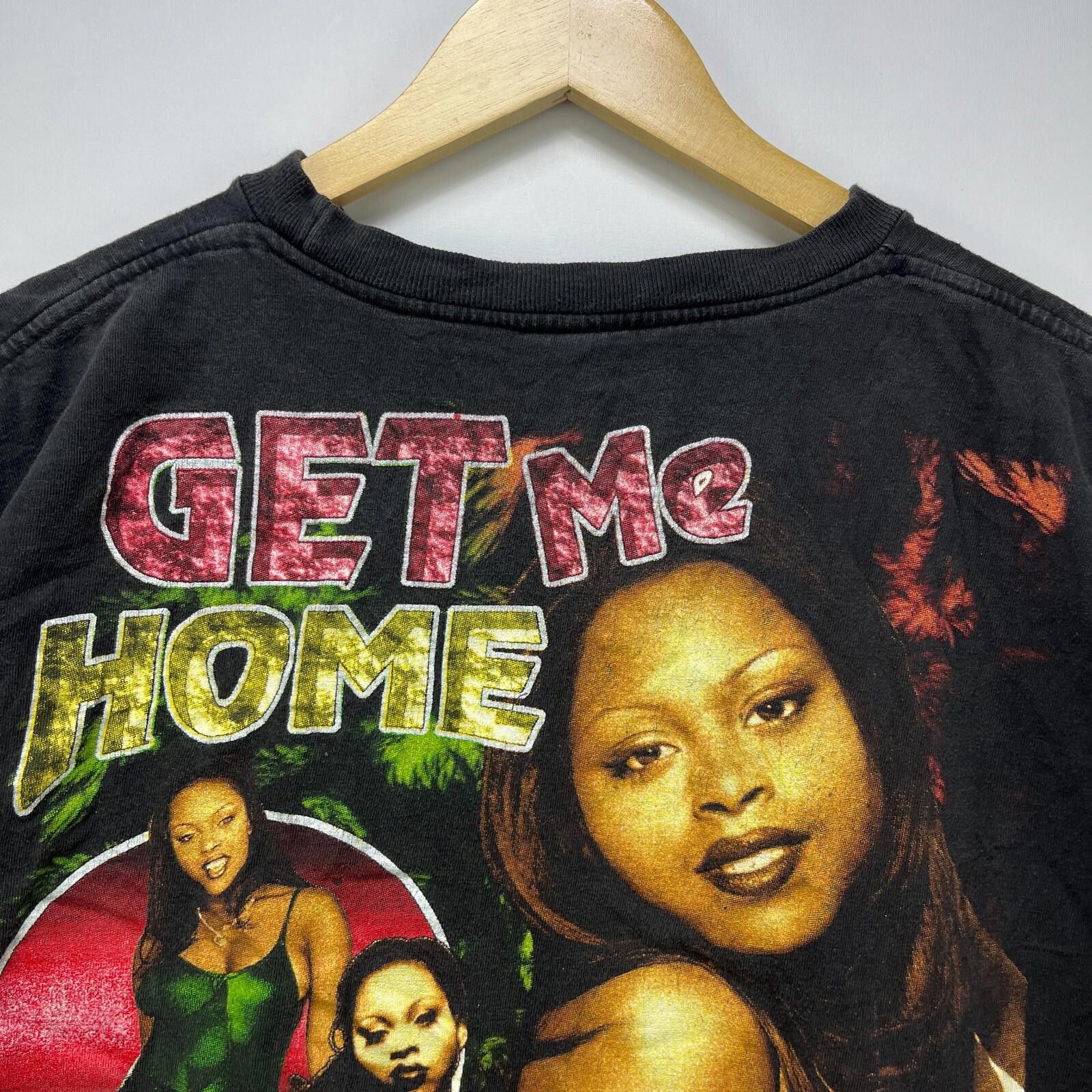 Vintage Vintage 90s Foxy Brown Rap T Shirt Bay Club XL The Firm Nas Size US XL / EU 56 / 4 - 9 Thumbnail
