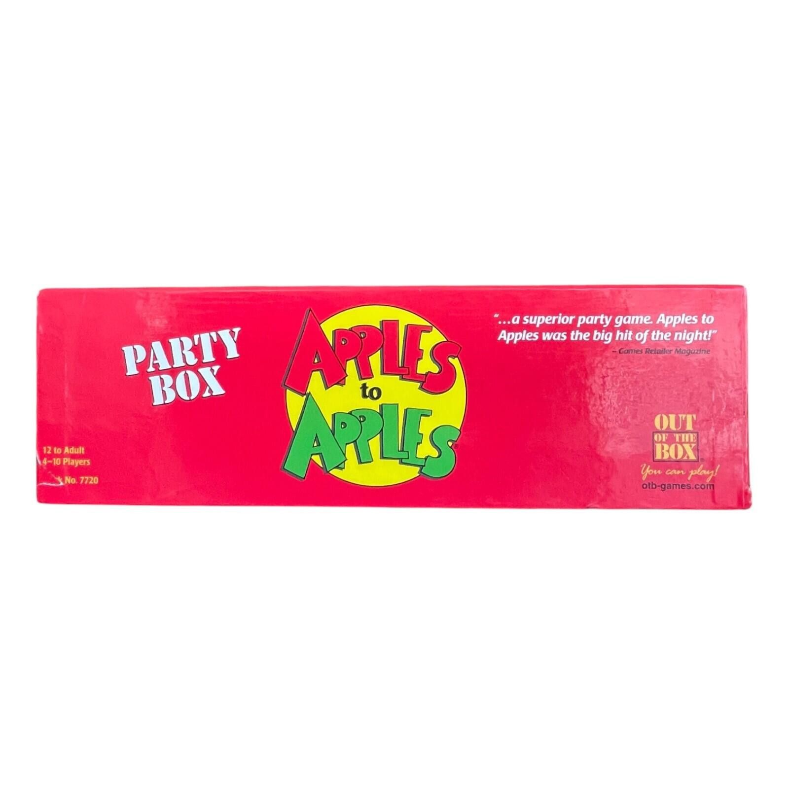 Other Apples to Apples Party Box 2005 Complete Game CLEAN! Size ONE SIZE - 5 Thumbnail