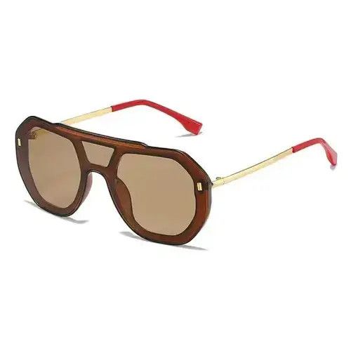 Electric Visual × Vintage Funky Flat Top Pilot Sunglasses Size ONE SIZE - 3 Thumbnail