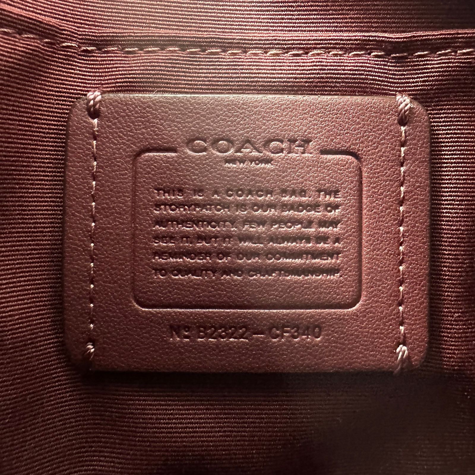 Coach Coach Mini Rowan File Bag Signature Canvas Khaki CF340 Size ONE SIZE - 4 Thumbnail