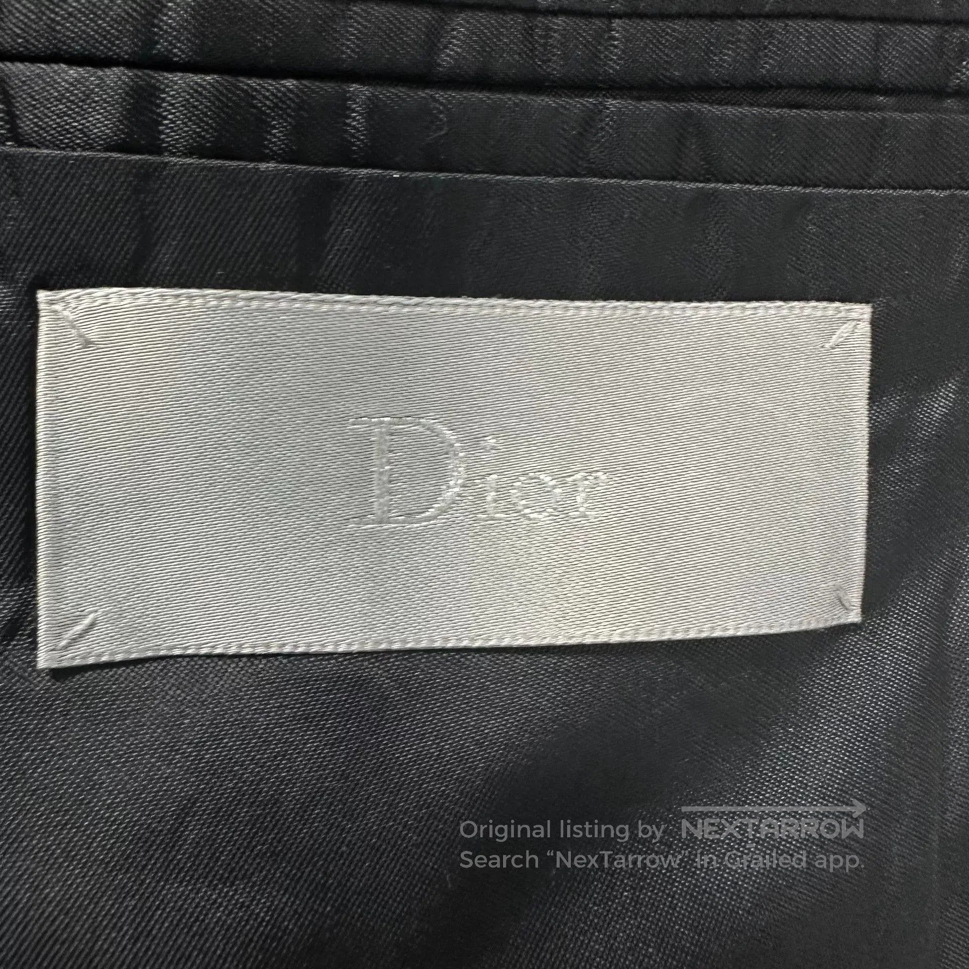 Dior Dior Homme Black White Jacquard Wool Suit. Size US S / EU 44-46 / 1 - 5 Thumbnail