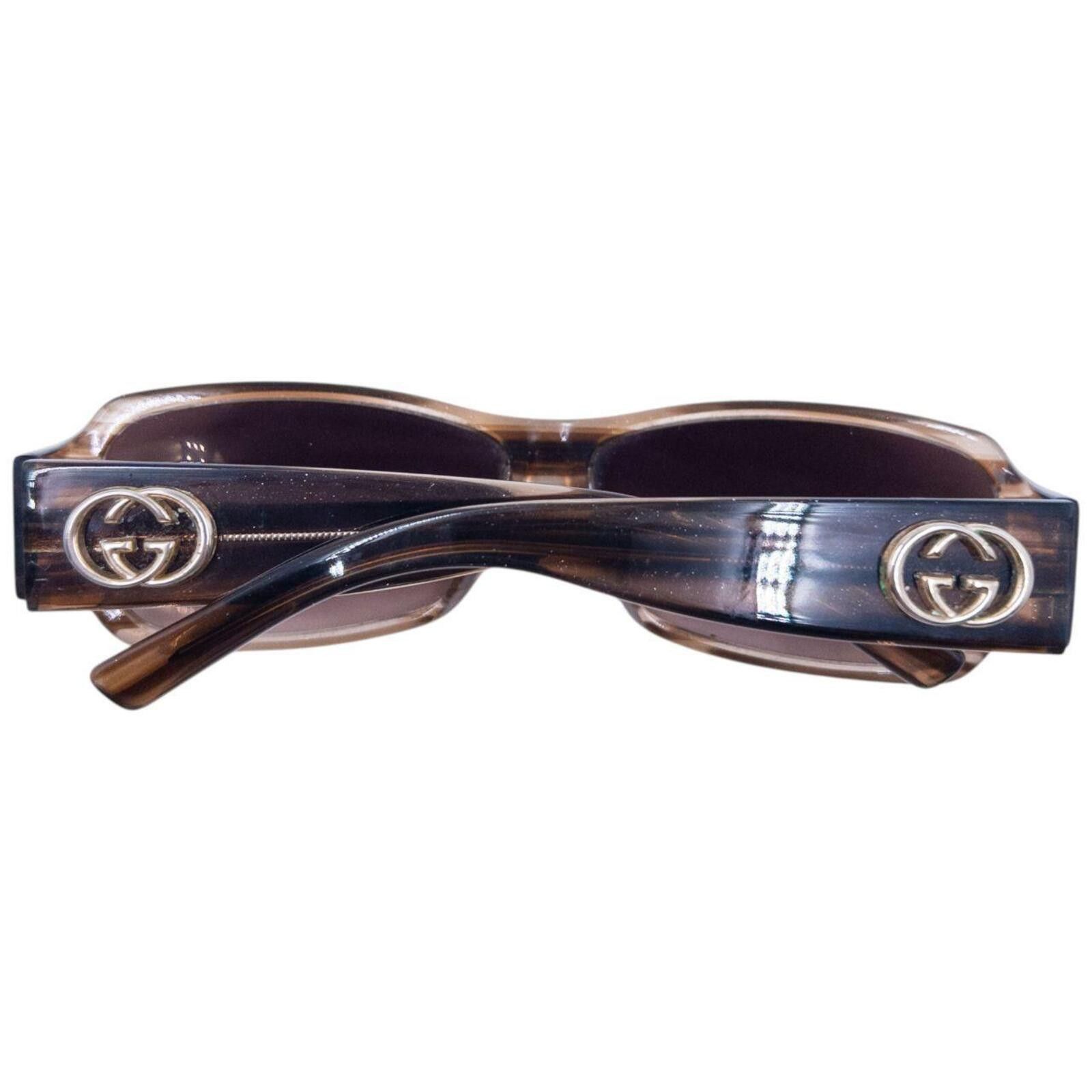 Gucci Vintage 2000s Gucci By Tom Ford Pattern Sunglasses Size ONE SIZE - 8 Thumbnail