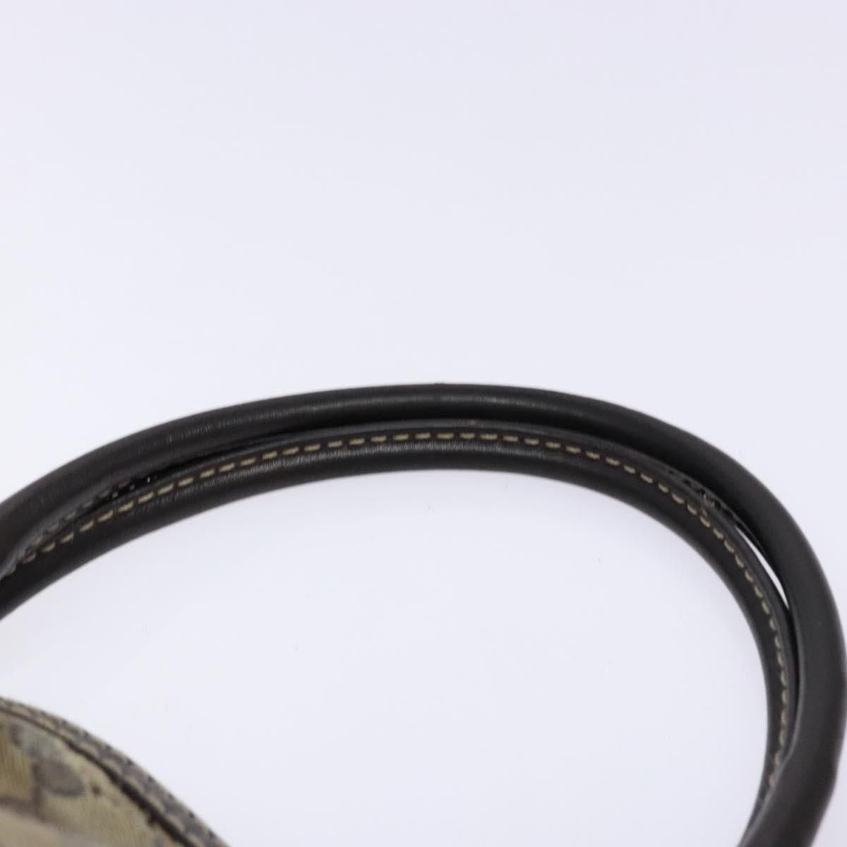 Gucci GUCCI GG Crystal Hand Bag Coated Canvas Beige Gold Size ONE SIZE - 8 Thumbnail