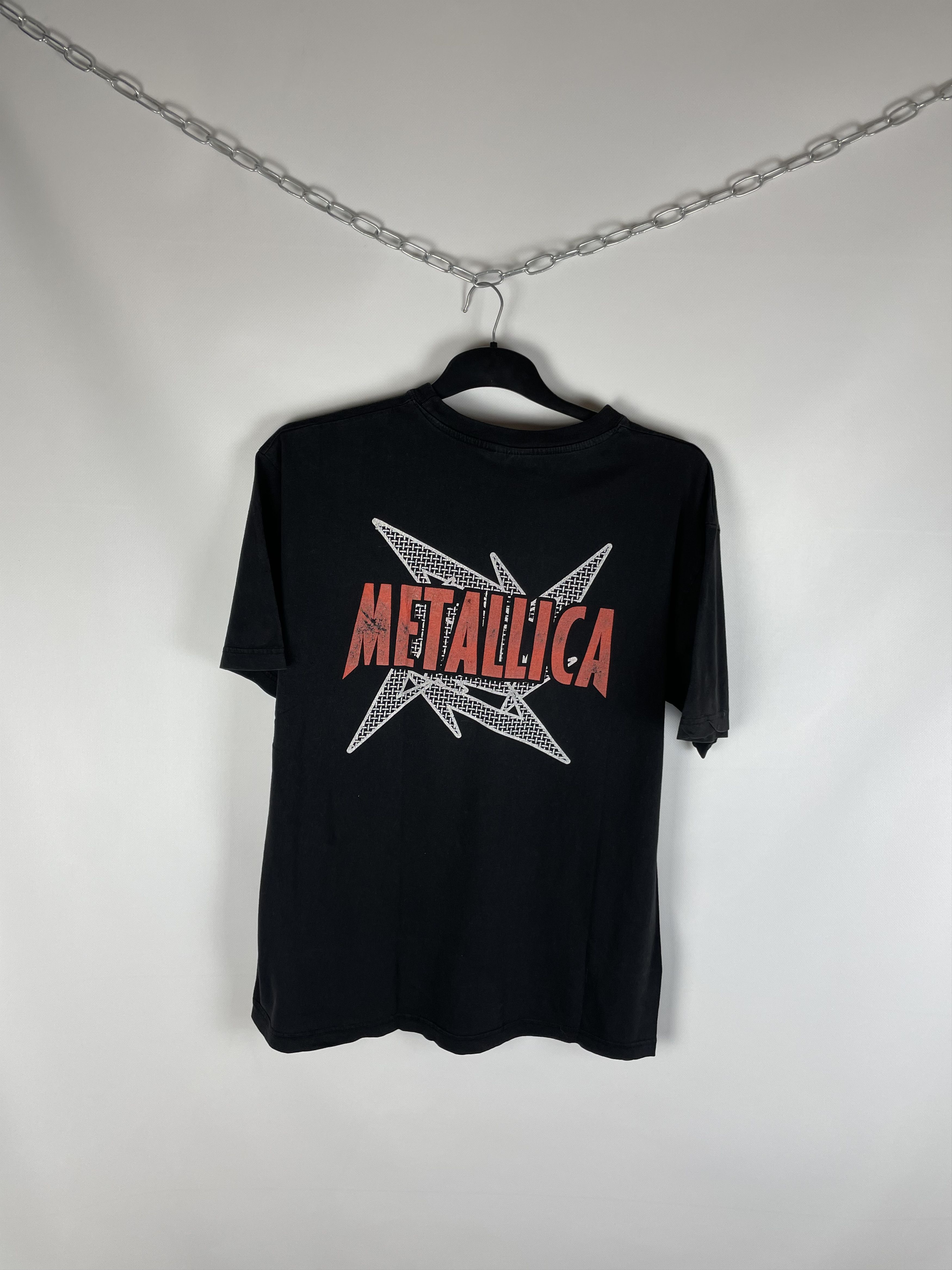 Band Tees 90s Vintage Metallica T Shirt Size US XL / EU 56 / 4 - 8 Thumbnail