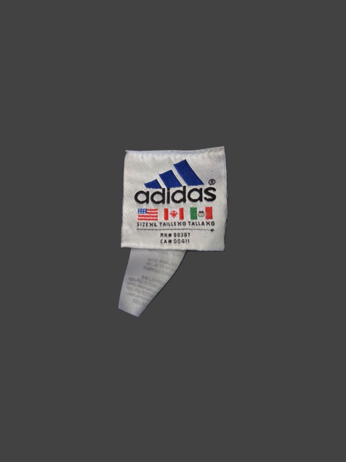 Adidas Vintage Adidas Track Jacket Size US XL / EU 56 / 4 - 4 Thumbnail