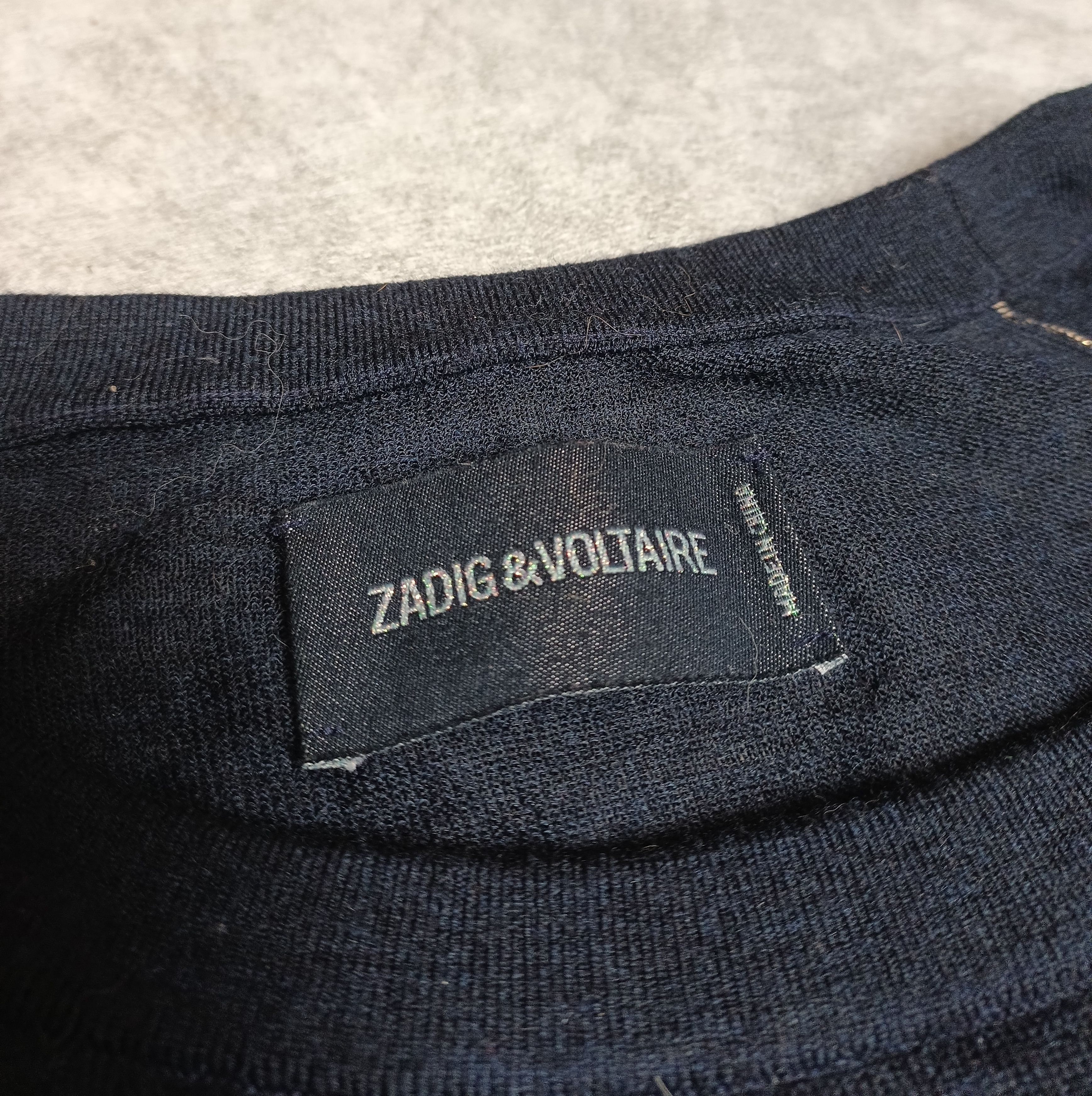 Zadig & Voltaire Zadig & Voltaire Mon Amour Logo Merino Wool Sweater Size S Size S / US 4 / IT 40 - 9 Thumbnail