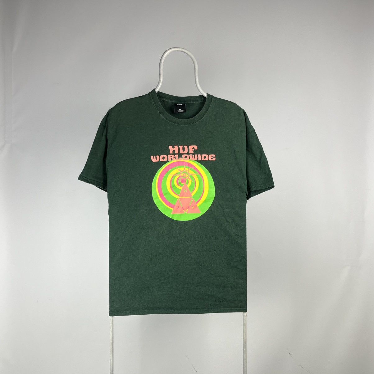 Huf Huf worldwide Tshirt skategang size XLarge Size US XL / EU 56 / 4 - 1 Thumbnail