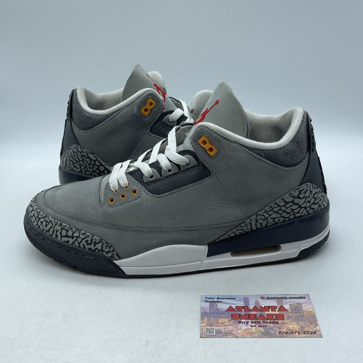 Jordan Brand Air Jordan 3 cool grey Size US 10 / EU 43 - 1 Thumbnail