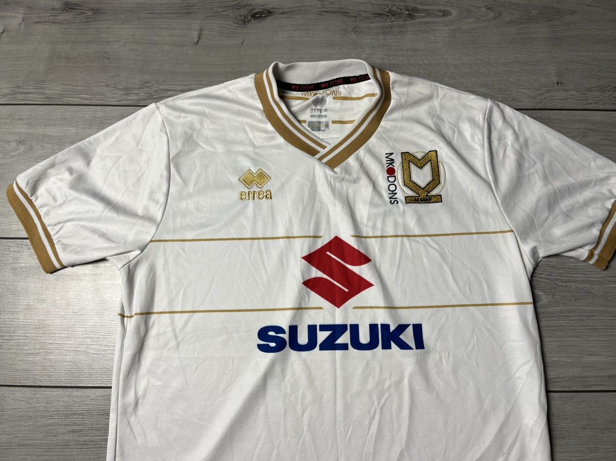 Other MILTON KEYNES DONS 2019 2020 HOME SOCCER JERSEY ERREA Size US XL / EU 56 / 4 - 3 Thumbnail