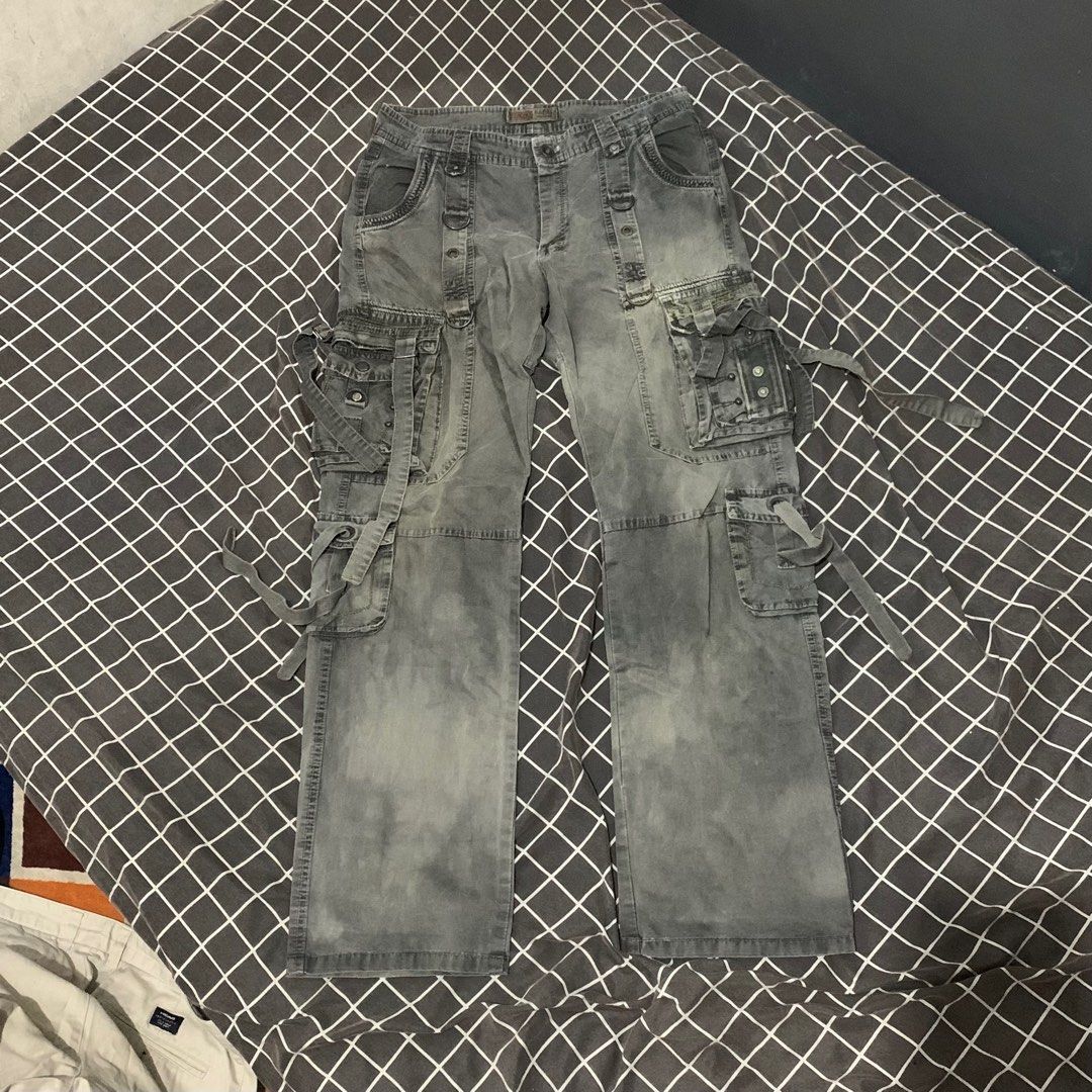 Japanese bondage cargo acid wash beautiful design