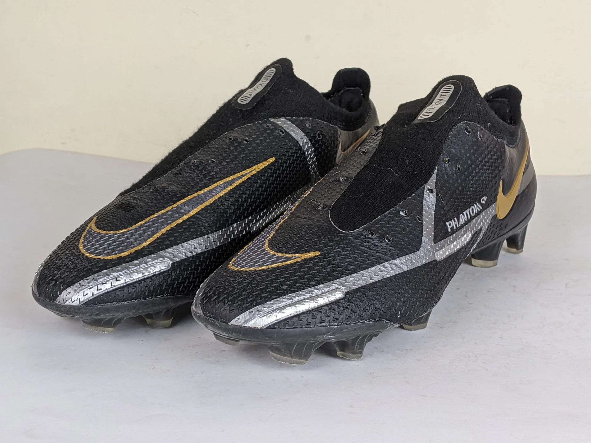 Nike Nike Phantom GT 2 Elite FG Shadow - Black/Metallic Size US 11 / EU 44 - 3 Thumbnail