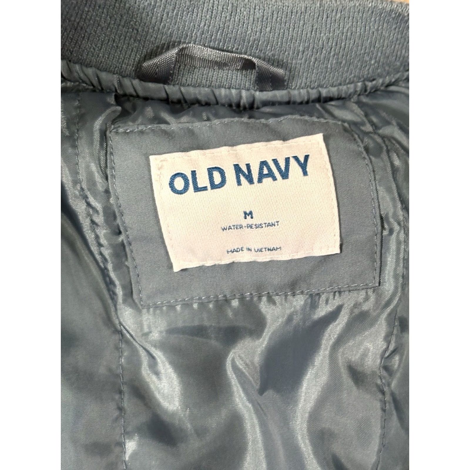 Old Navy Old Navy Blue Lined Windbreaker Bomber Jacket Full Zip Men’s Size Medium Size US M / EU 48-50 / 2 - 4 Thumbnail