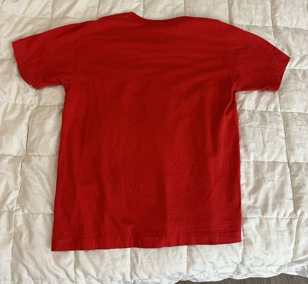 Comme des Garcons PLAY Comme Des Garçon Play red tee shirt Size US L / EU 52-54 / 3 - 2 Thumbnail