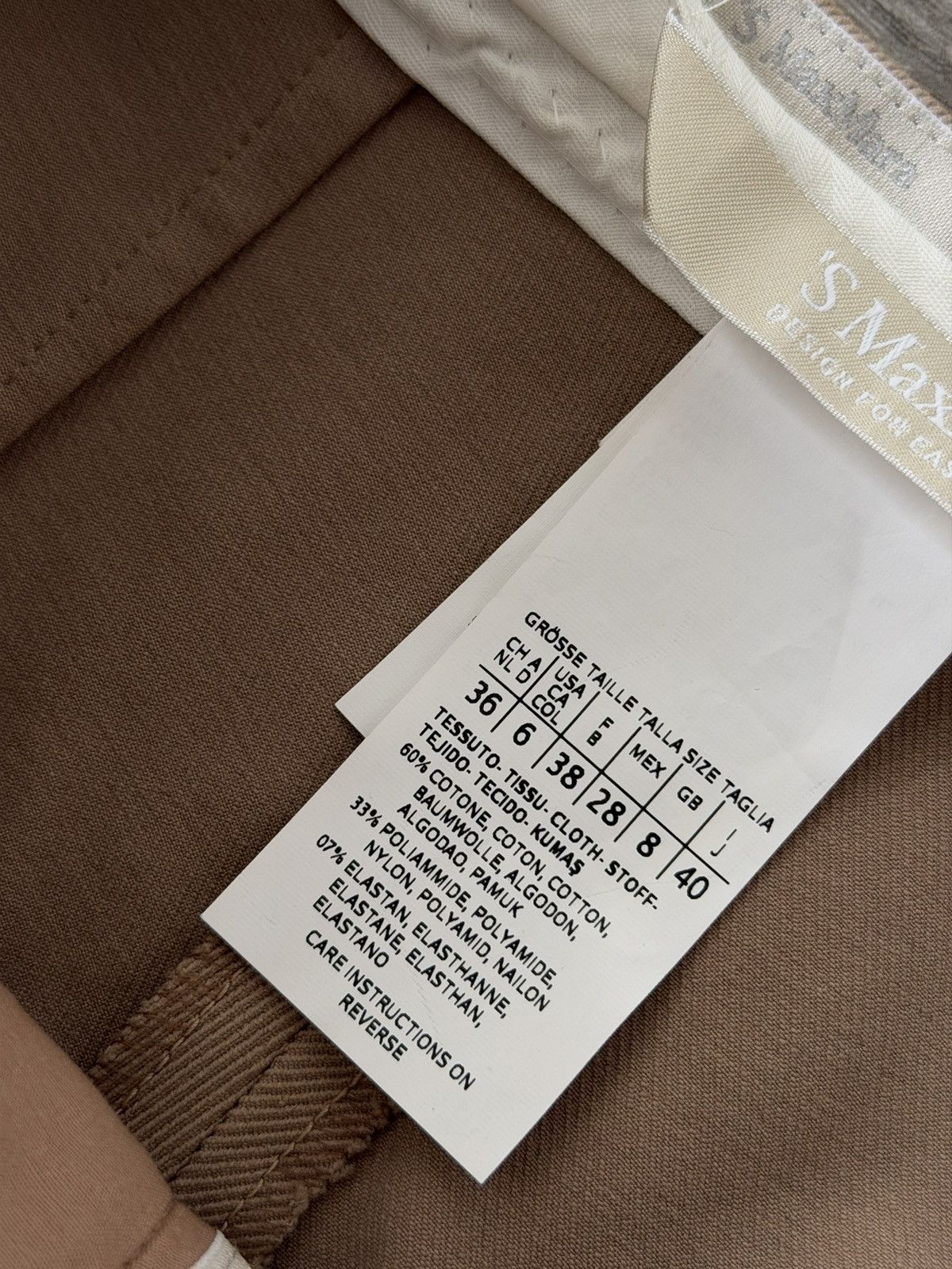 Max Mara S MaxMara Rare Premium Luxury Classic Woman Pants Size 28" / US 6 / IT 42 - 11 Thumbnail
