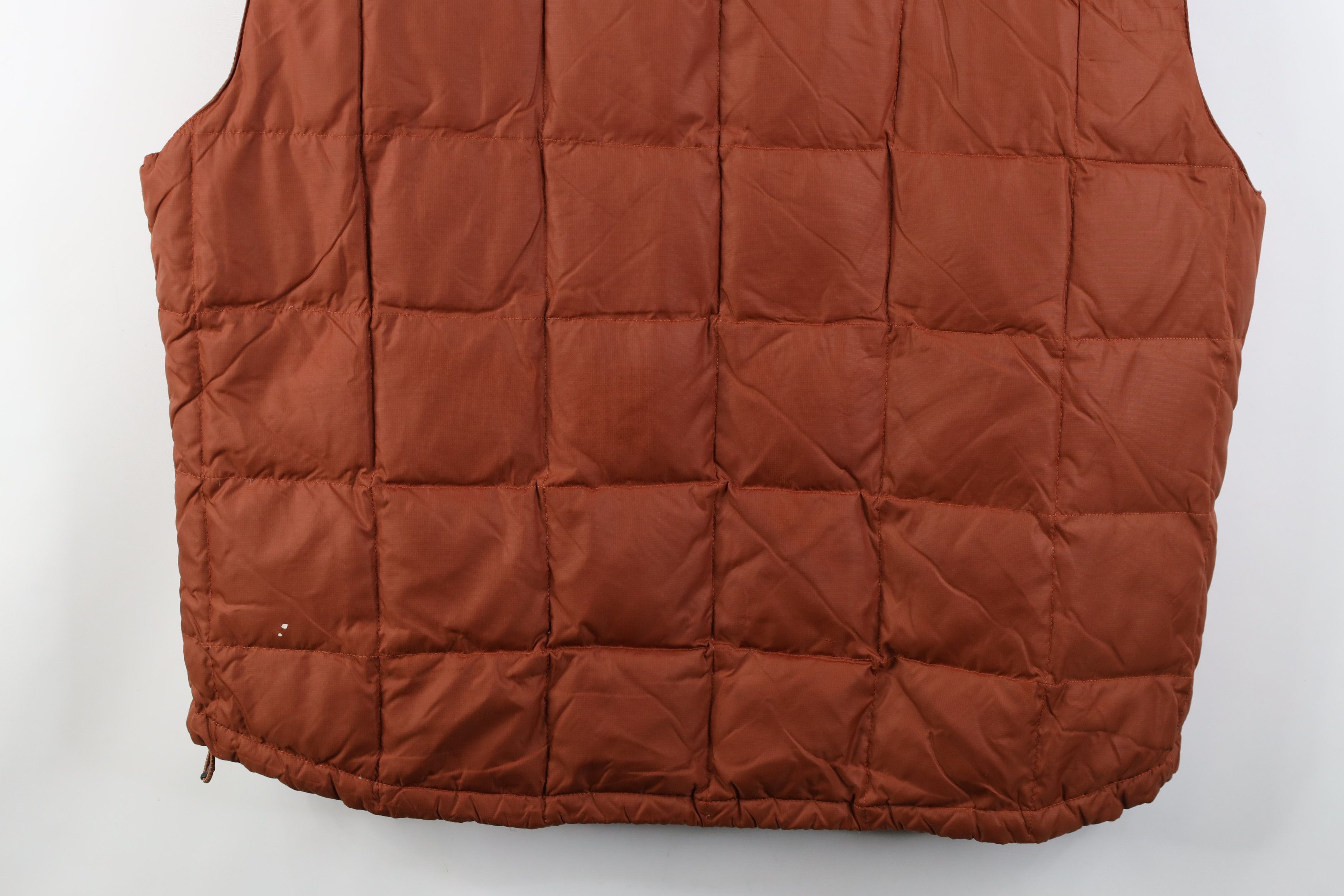 Cabelas Vintage Cabelas Down Fill Full Zip Puffer Vest Jacket Orange Size US XL / EU 56 / 4 - 15 Thumbnail