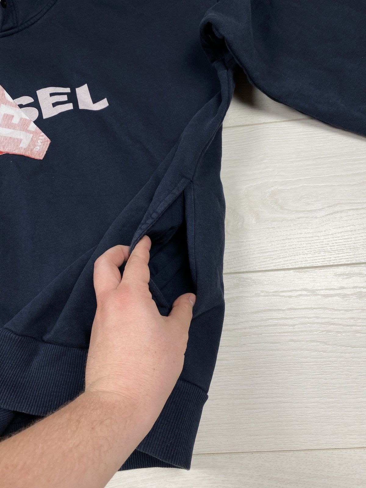 Diesel Mens Diesel Boxy Fit Big Logo size XXL Size US XXL / EU 58 / 5 - 8 Thumbnail