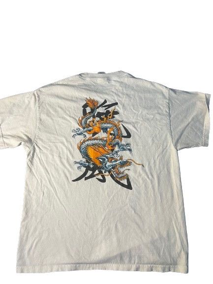 Vintage Y2K JNCO Styled Dragon T-Shirt Size US L / EU 52-54 / 3 - 1 Thumbnail