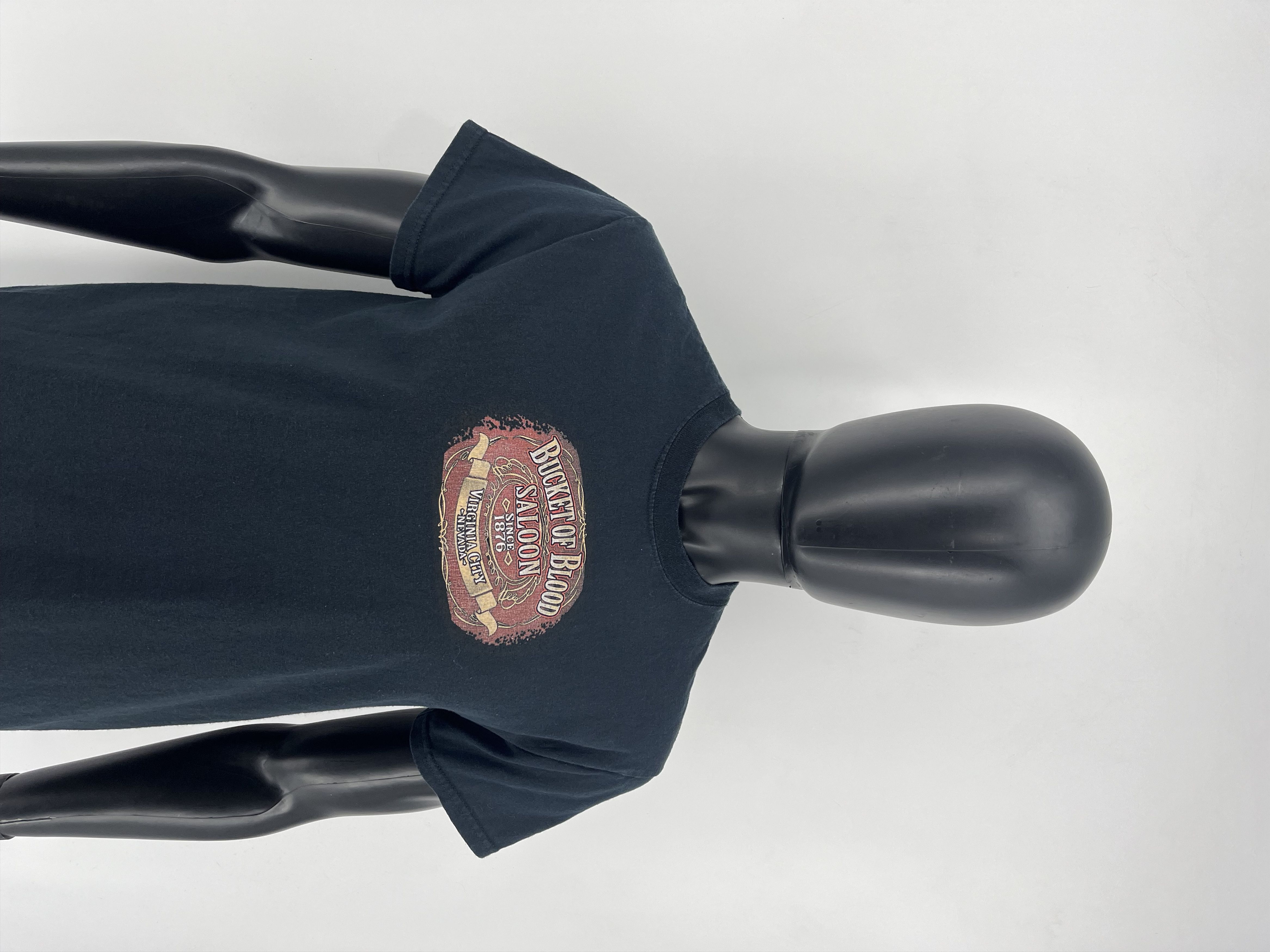 Vintage Vintage Motorcycle Faded Bucket Of Blood Saloon M Nevada Size US M / EU 48-50 / 2 - 5 Thumbnail