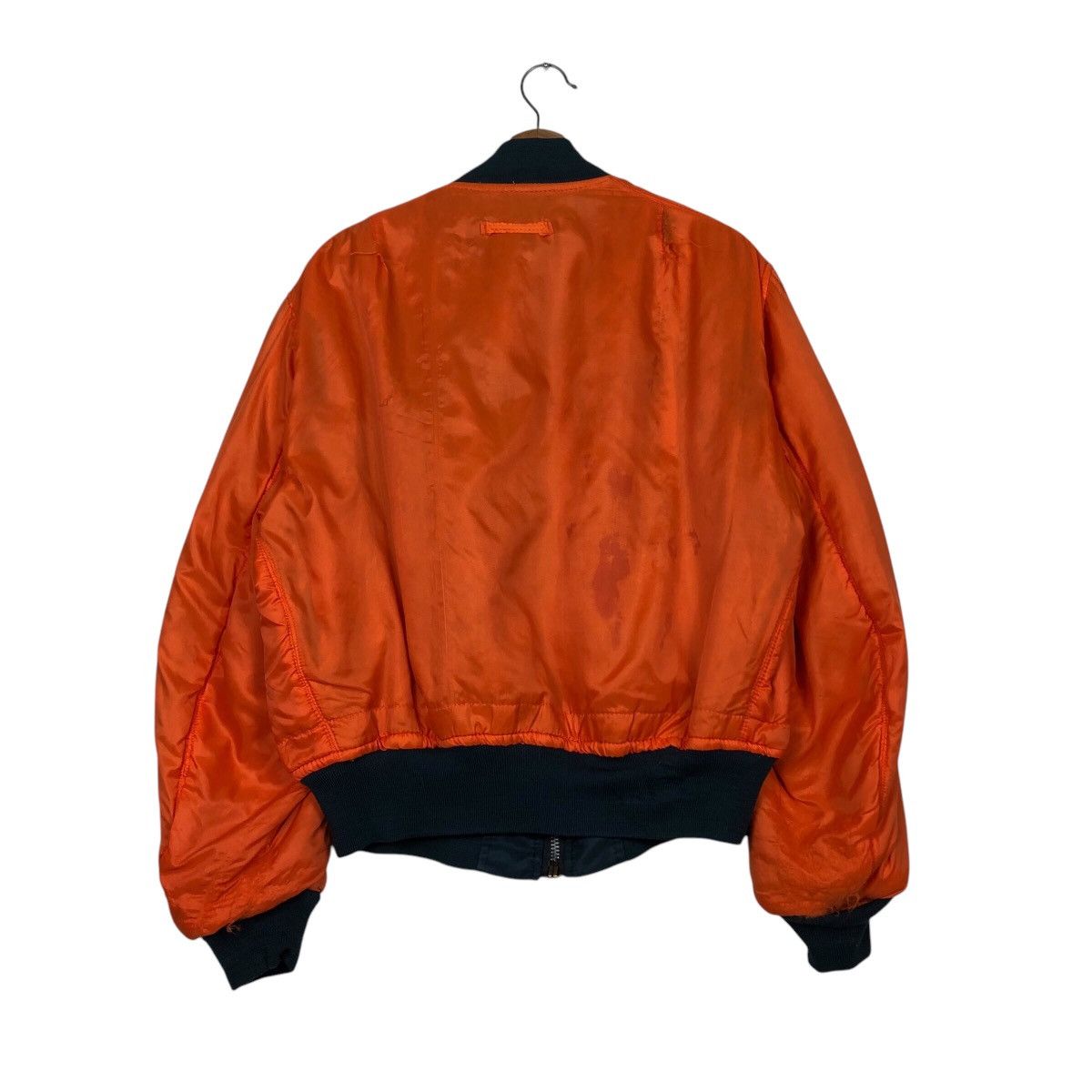 Schott 📌Vintage Reversible Bomber Jacket Ma-1 Schott Made in Usa Size US L / EU 52-54 / 3 - 17 Thumbnail