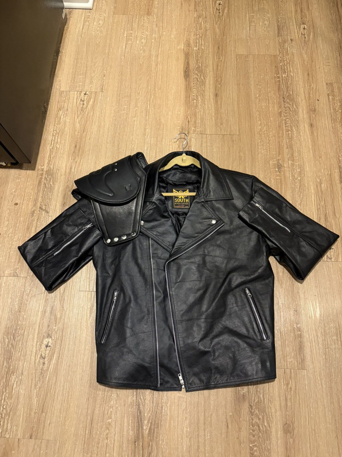 Vintage Mad Max Leather Biker Jacket Size US L / EU 52-54 / 3 - 1 Thumbnail
