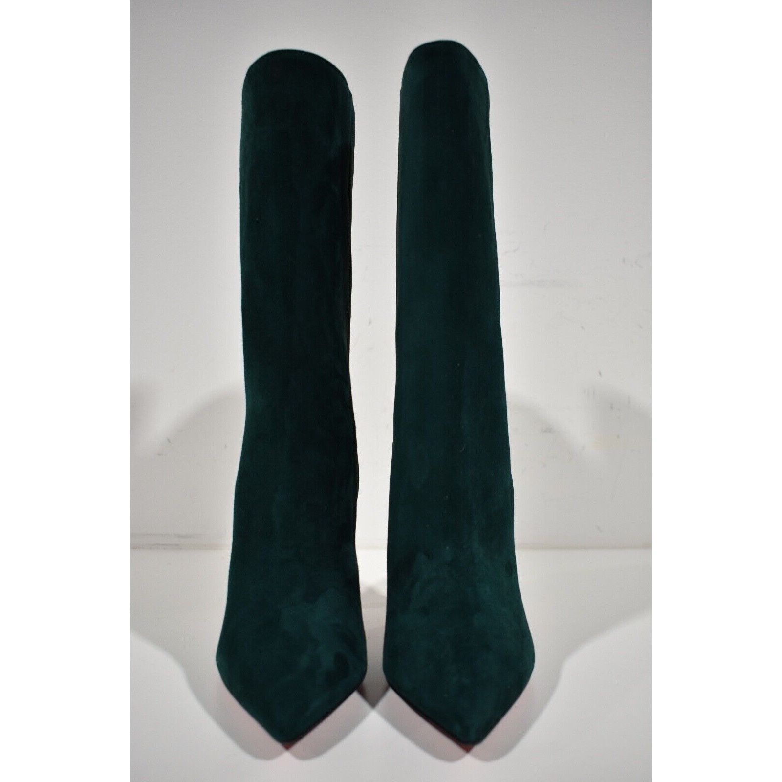 Christian Louboutin Christian Louboutin Astrilarge Booty 100 Vosges Green Suede Size US 9.5 / IT 39.5 - 5 Thumbnail