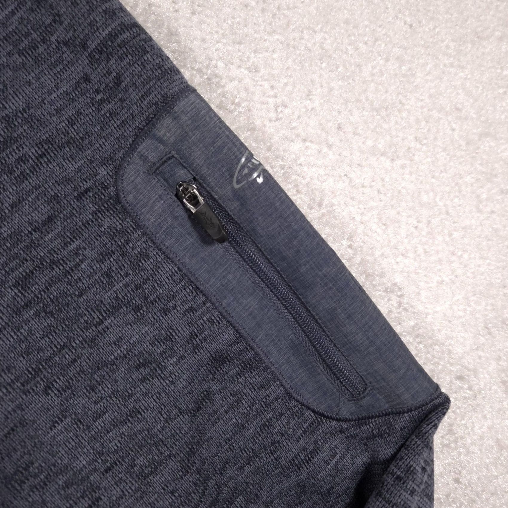 Vintage Greg Norman Pullover Mens XL Gray Mock Neck Long Sleeve Golf Performance Top Size US XL / EU 56 / 4 - 6 Thumbnail