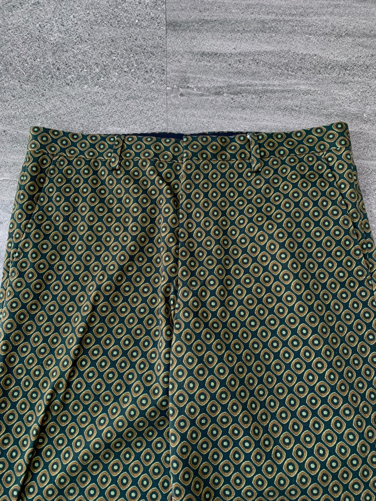 Dries Van Noten Patterned Print Trousers Size US 33 - 3 Thumbnail