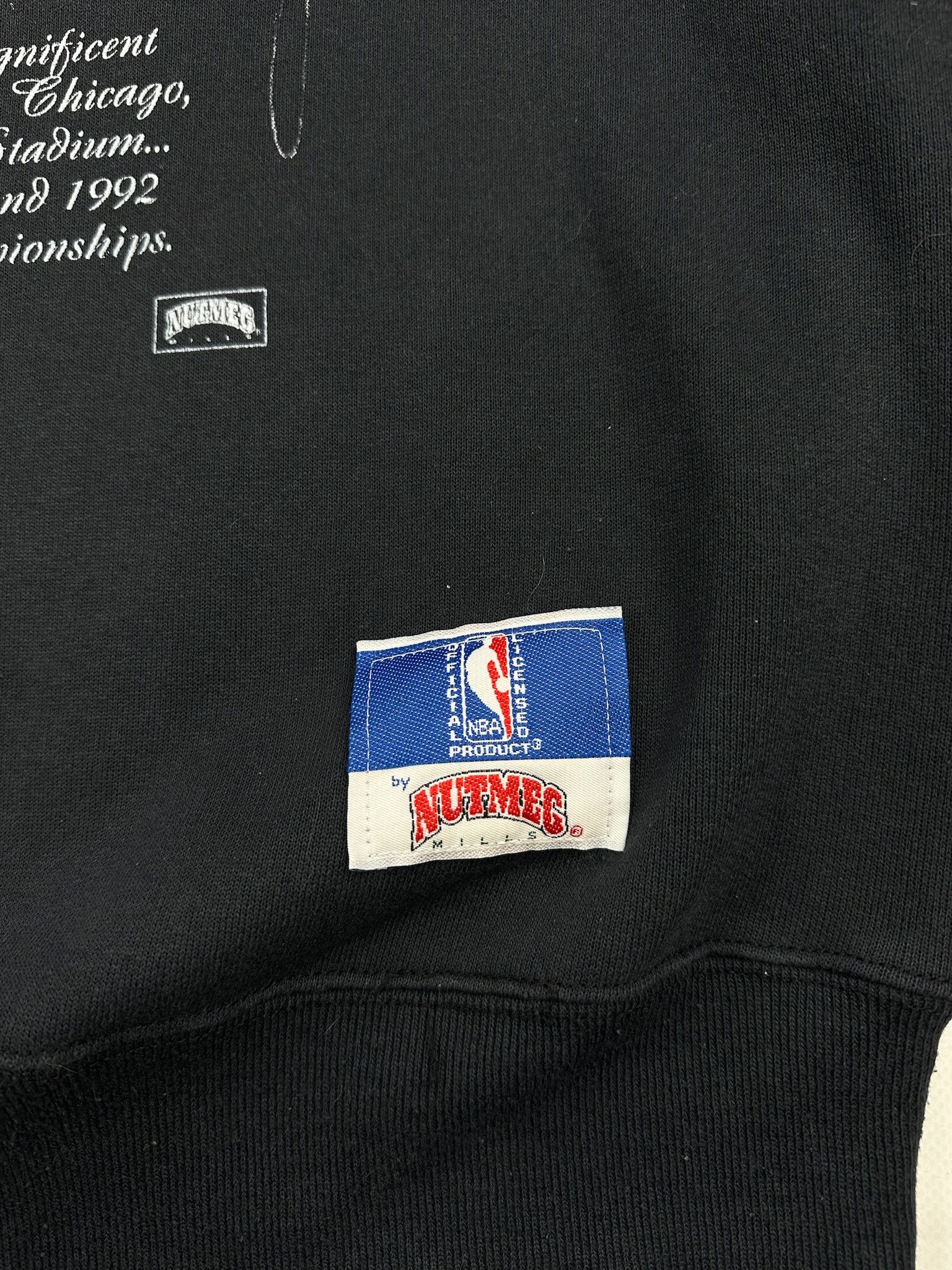 NBA Vintage 90s Chicago Bulls Nutmeg Sweatshirt Size US XL / EU 56 / 4 - 3 Thumbnail