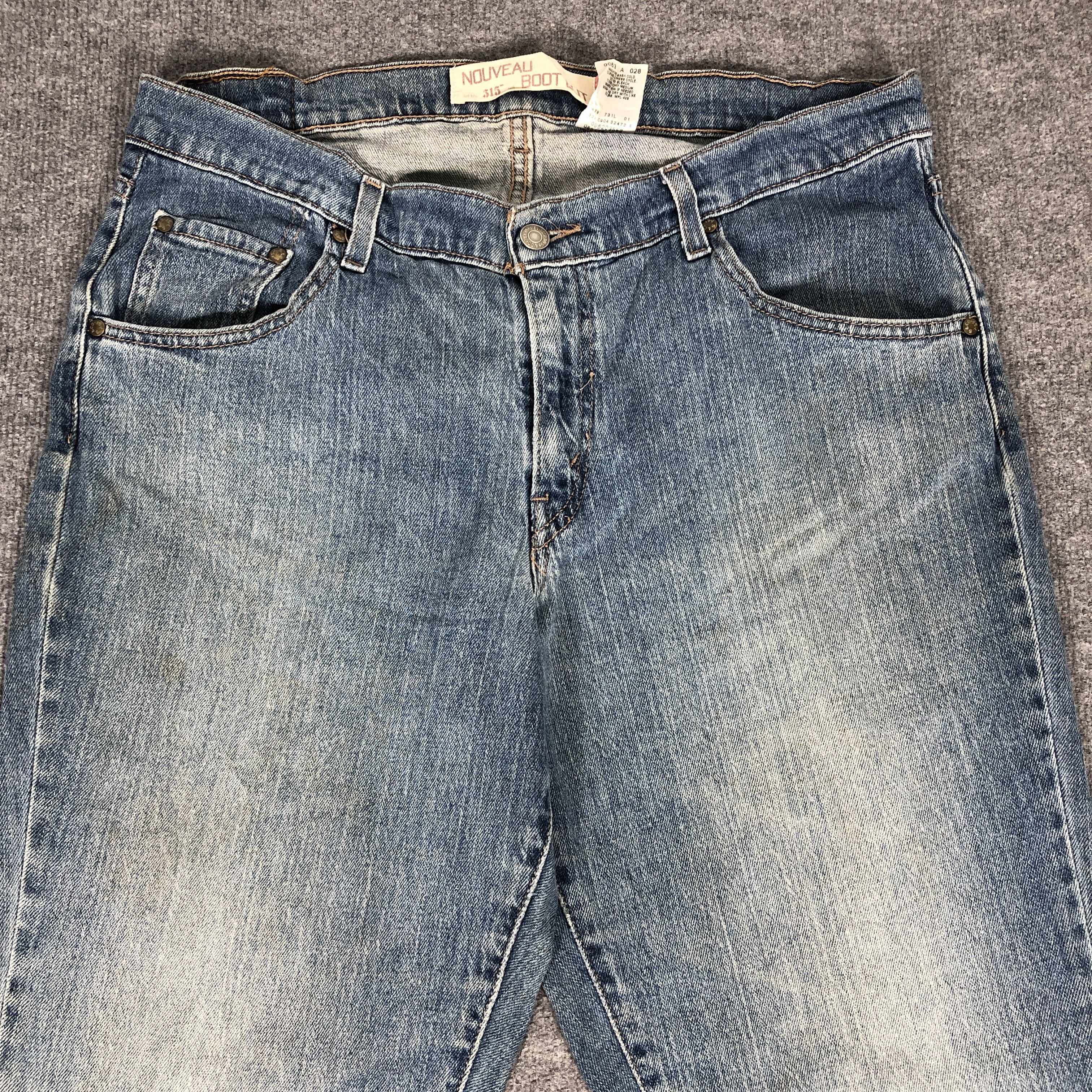 Levi's × Vintage Womens Vintage Levis 515 Jeans Boot Cut Flare L1097W Size 35" - 2 Thumbnail