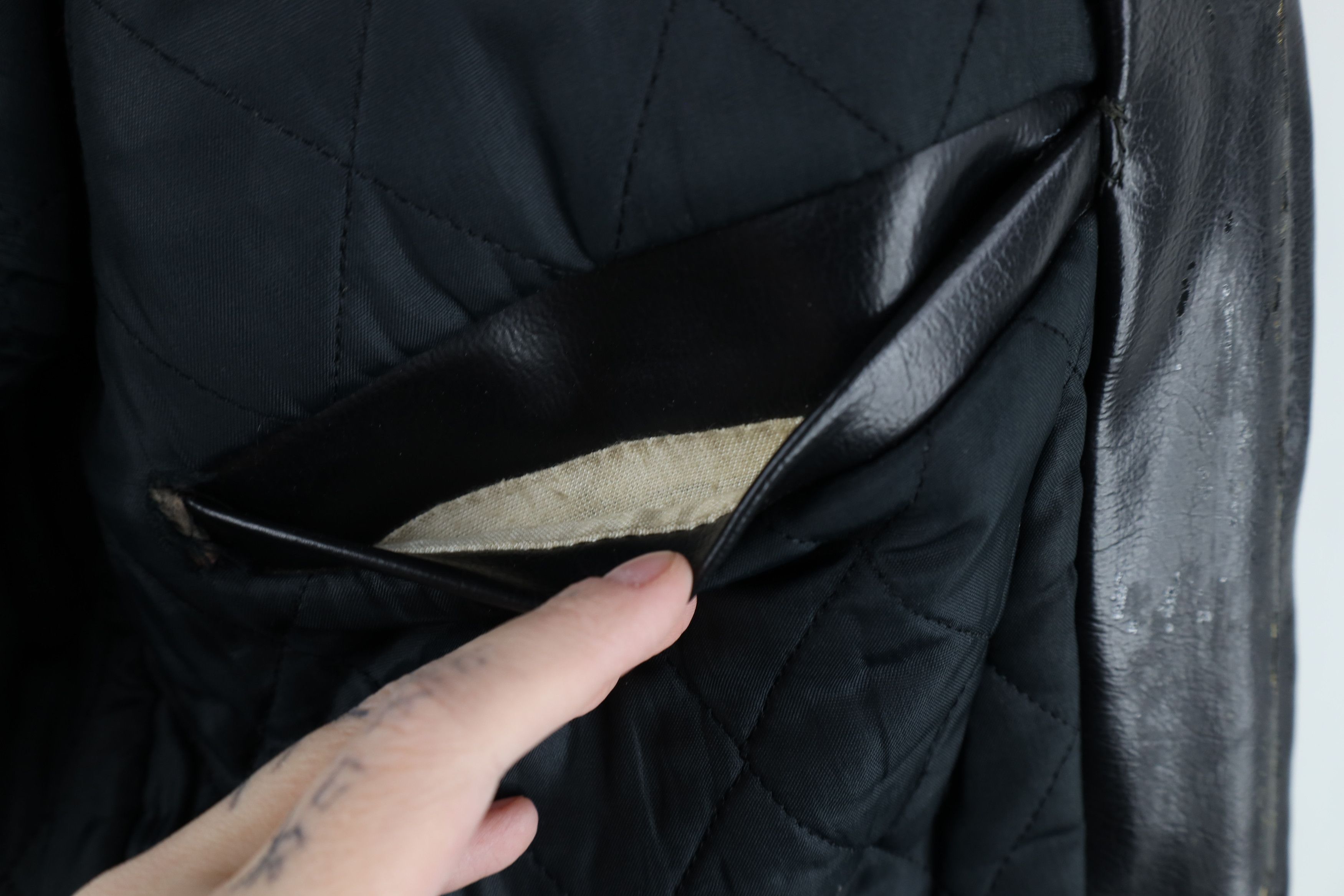 Vintage Vintage 70s Streetwear Faux Leather Motorcycle Jacket Japan Size US M / EU 48-50 / 2 - 12 Thumbnail